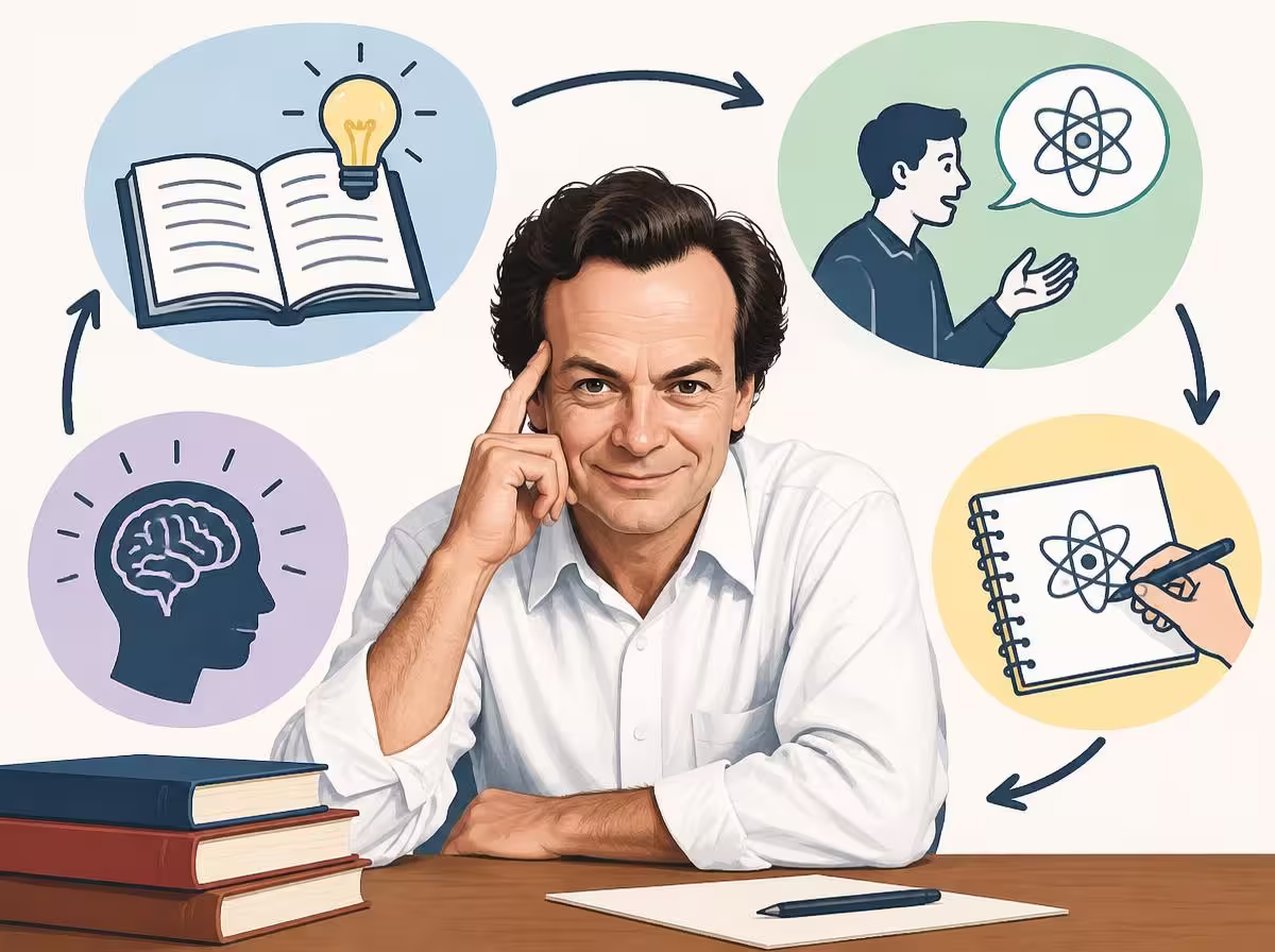 método Feynman com IA