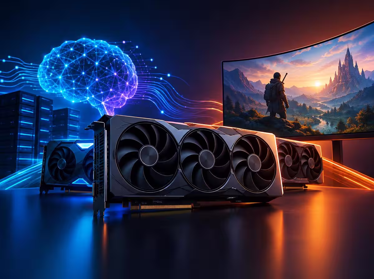graphics cards for local AI em alta definicao